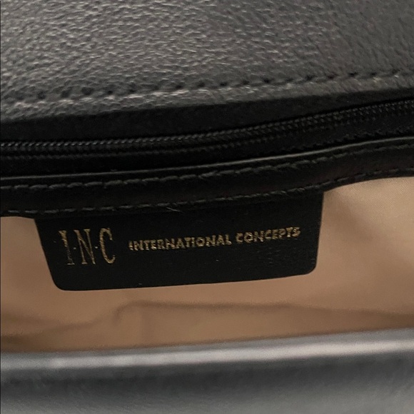 INC International Concepts Brown Snake Print Shoulder Bag - Picture 2 of 16